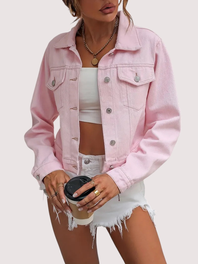 Cropped Spijkerjas Dames