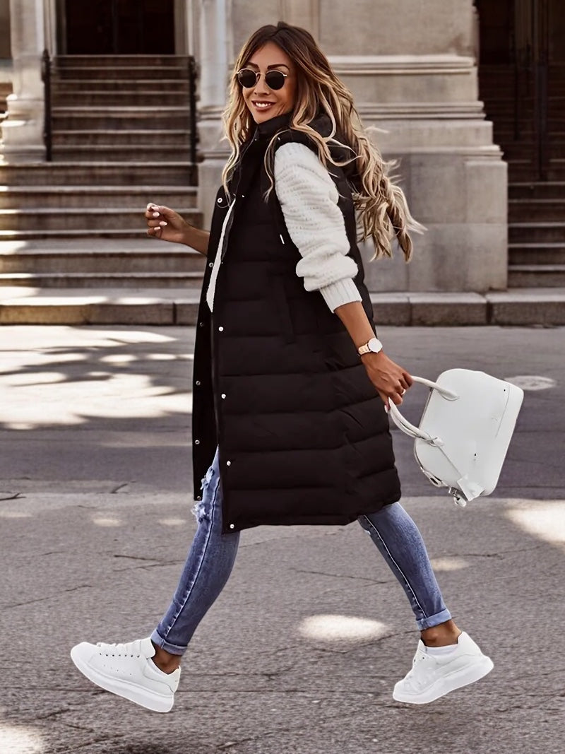 Lange Dames Bodywarmer